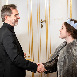 Sternsinger bei eEBS Grünwidl / Erzdiözese Wien/ Schönlaub, Stephan Schönlaub