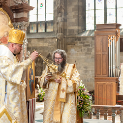 Priesterweihe Byzantinischer Ritus im Stephansdom / Erzdiözese Wien/ Schönlaub